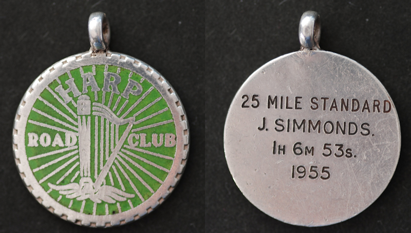 John Simmonds Harp Medal